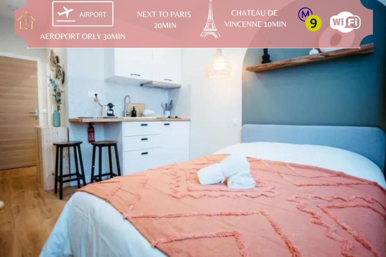 Cosy Appart Hotel Next To Paris Montreuil  Dış mekan fotoğraf